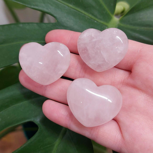 Rose Quartz Heart