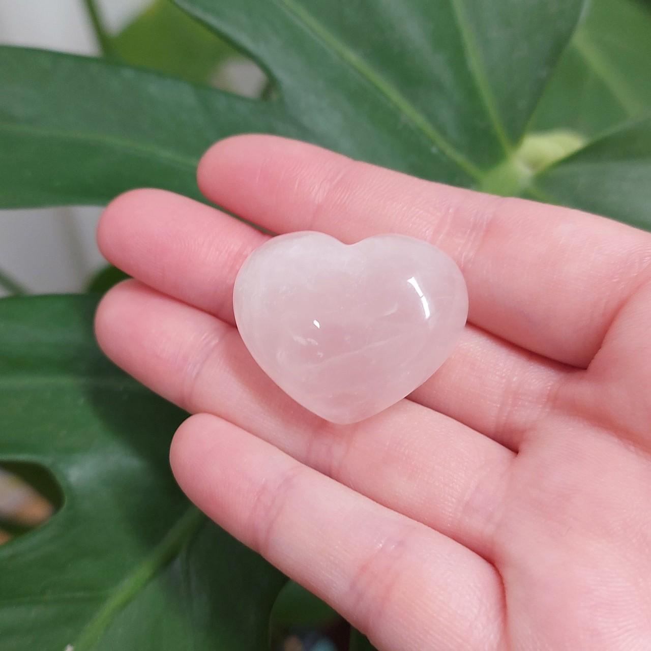 Rose Quartz Heart