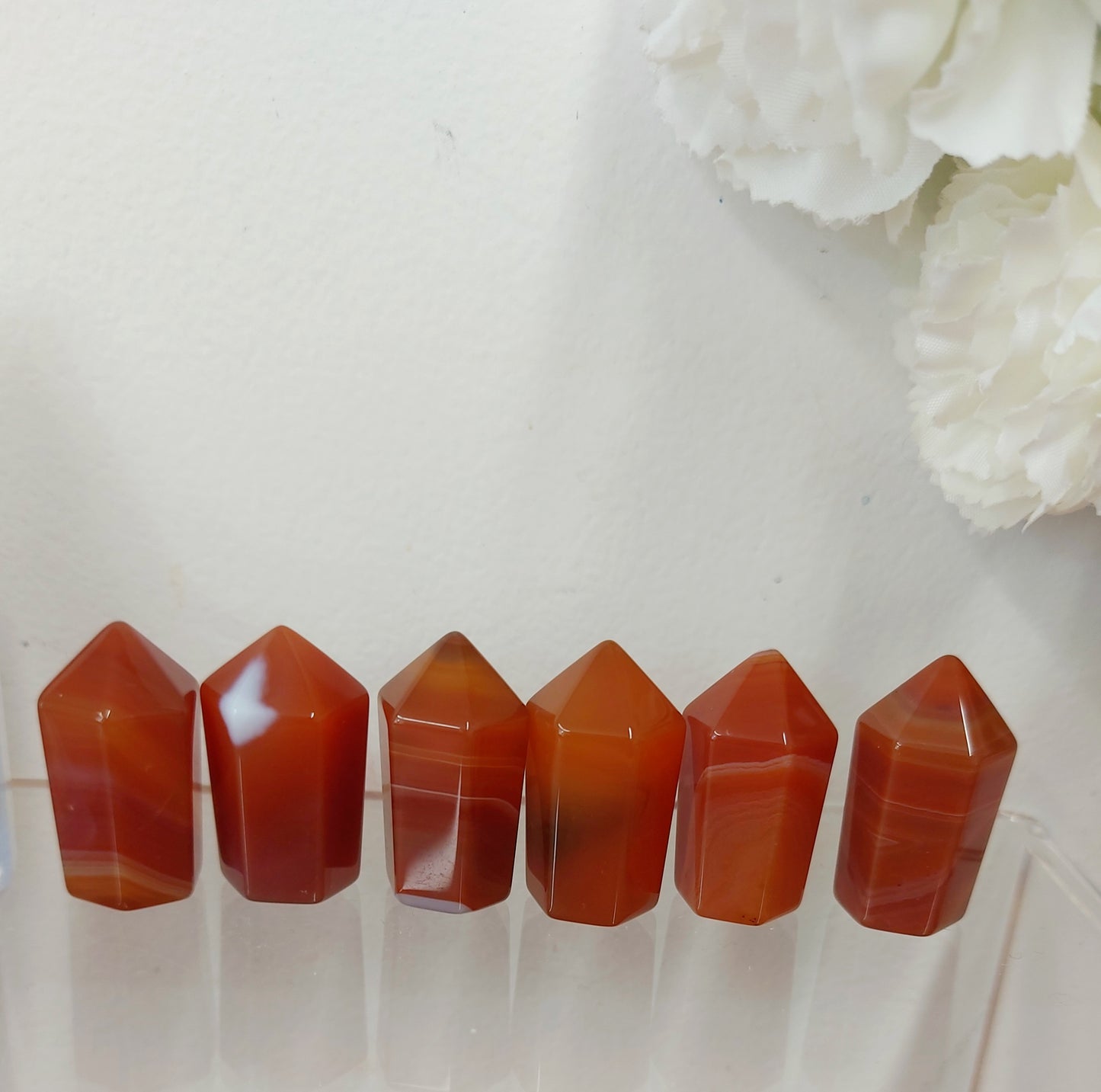 Carnelian Mini Tower - Intuitively picked