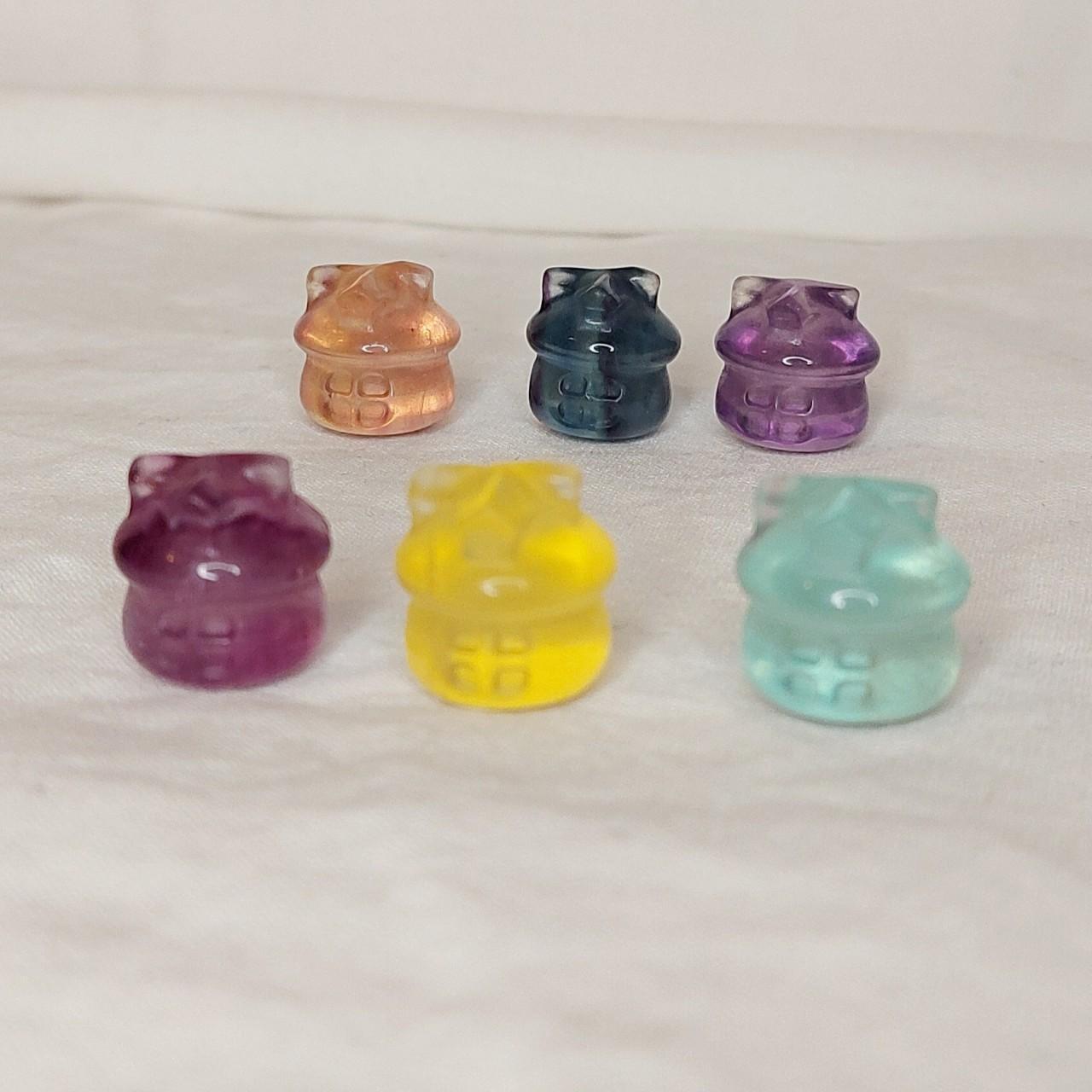 Fluorite Mini Fairy Houses