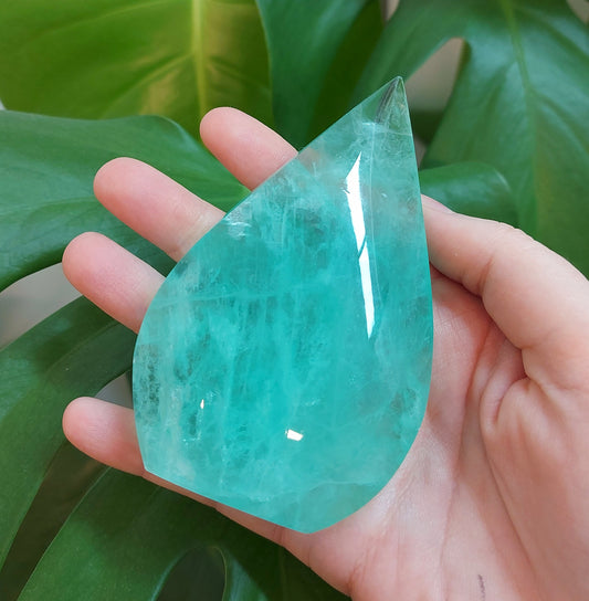 Green Fluorite Flame