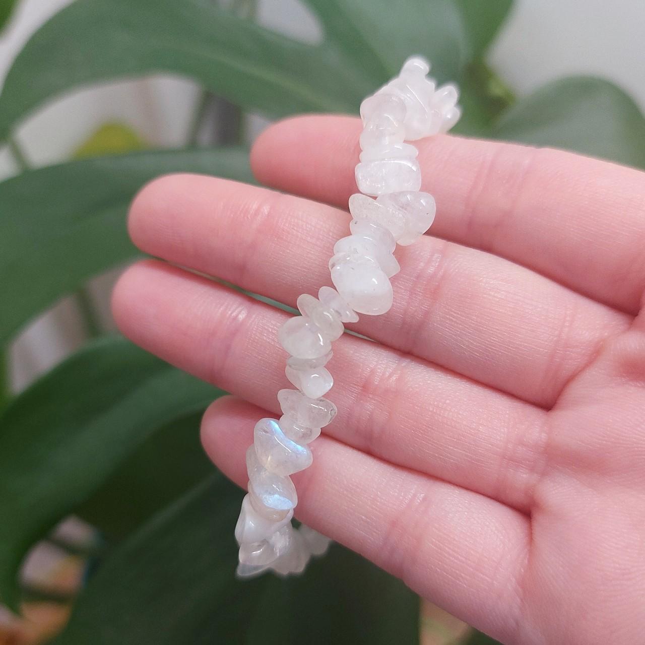 Moonstone Chip Bracelet