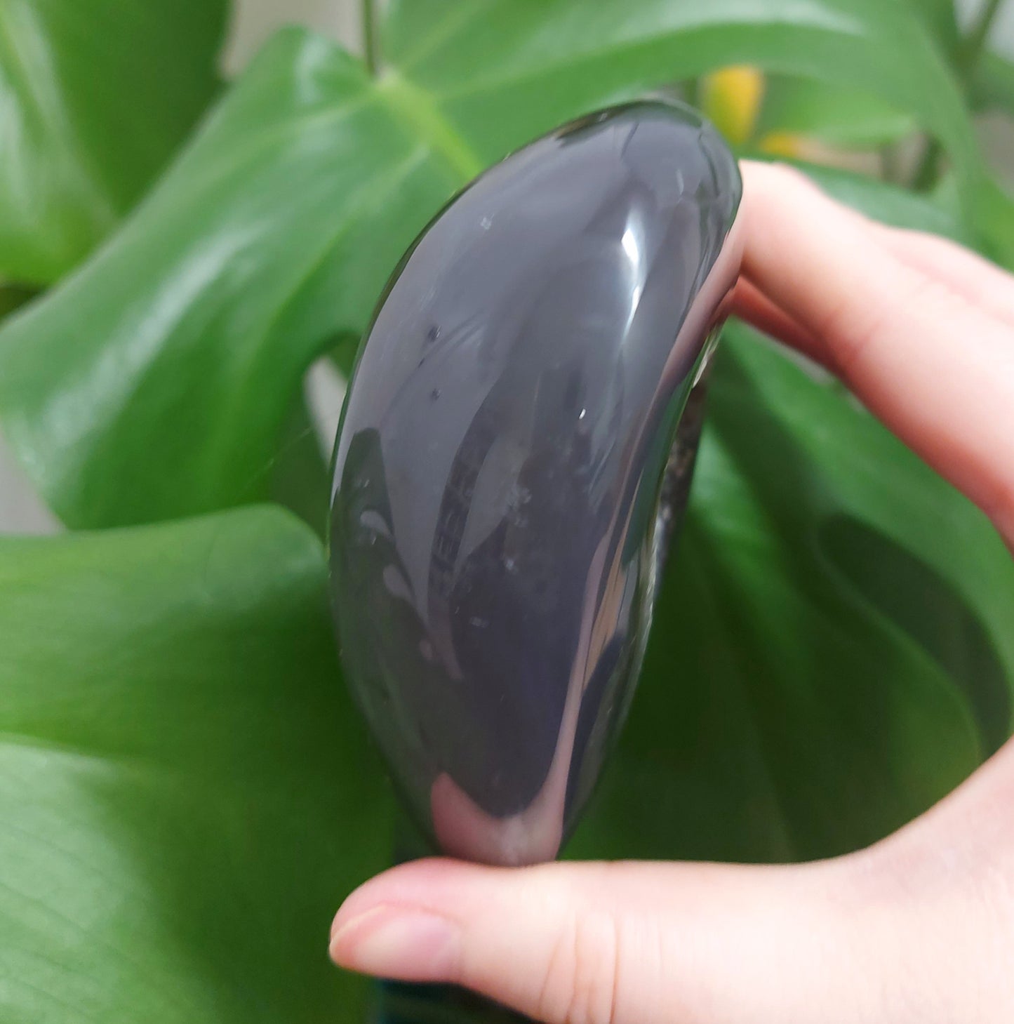 Large Druzy Agate Heart