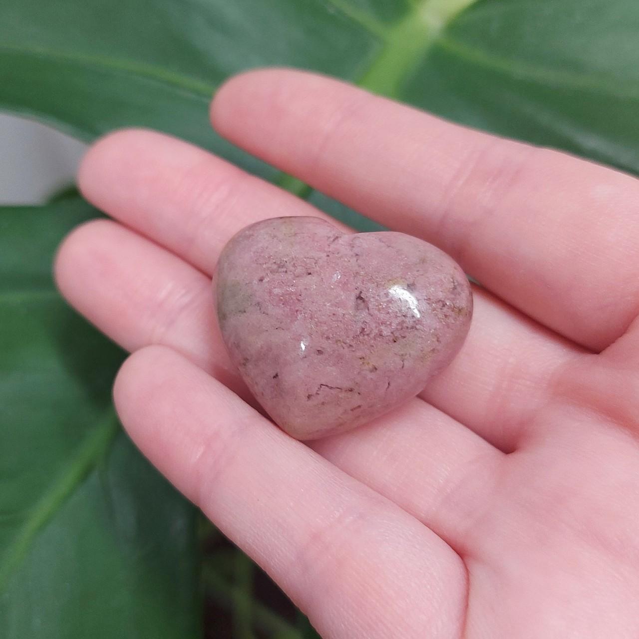 Rhodonite Heart