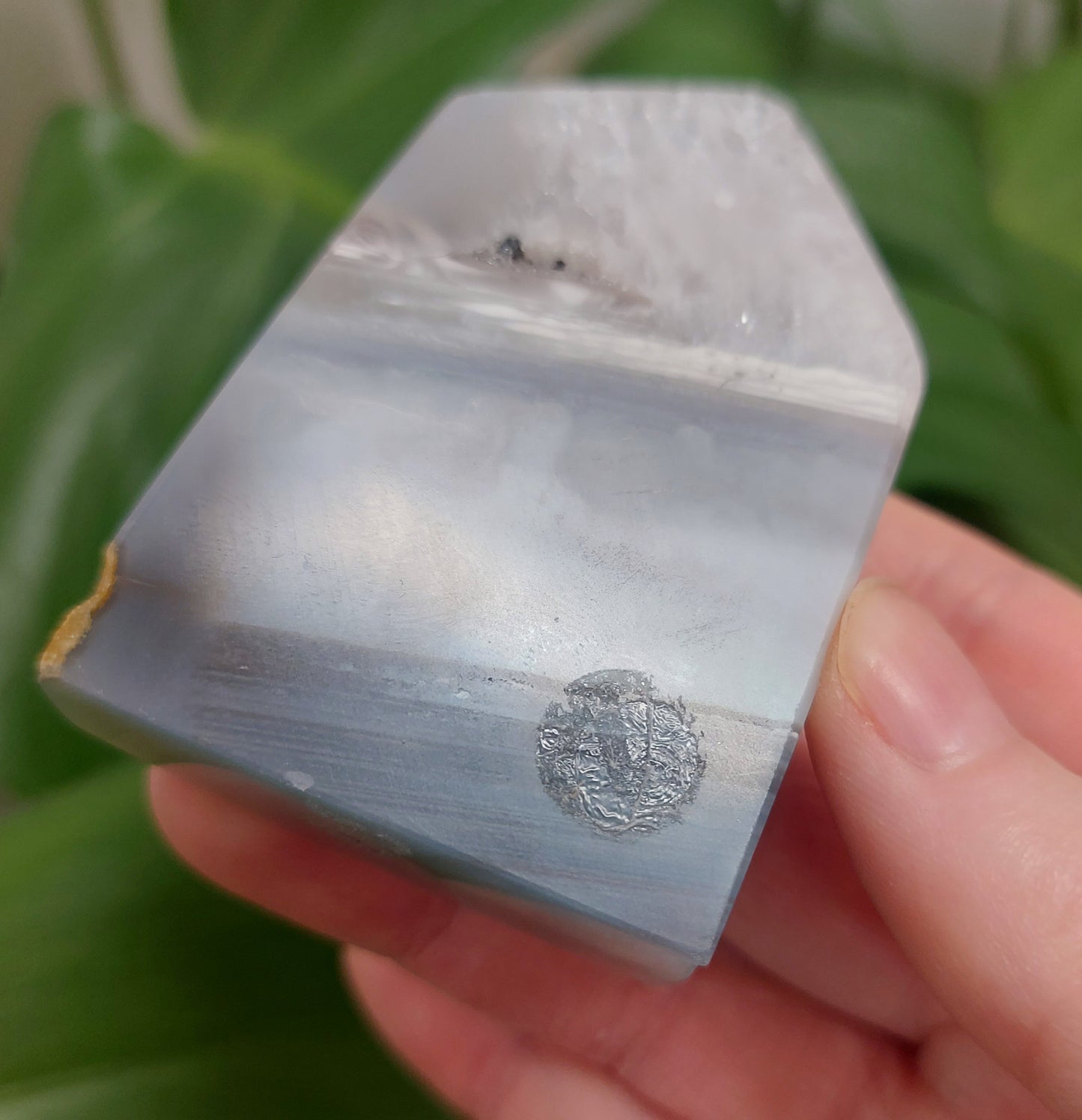 Druzy Agate Tower