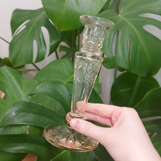 Glass Sphere Stand / Candlestick