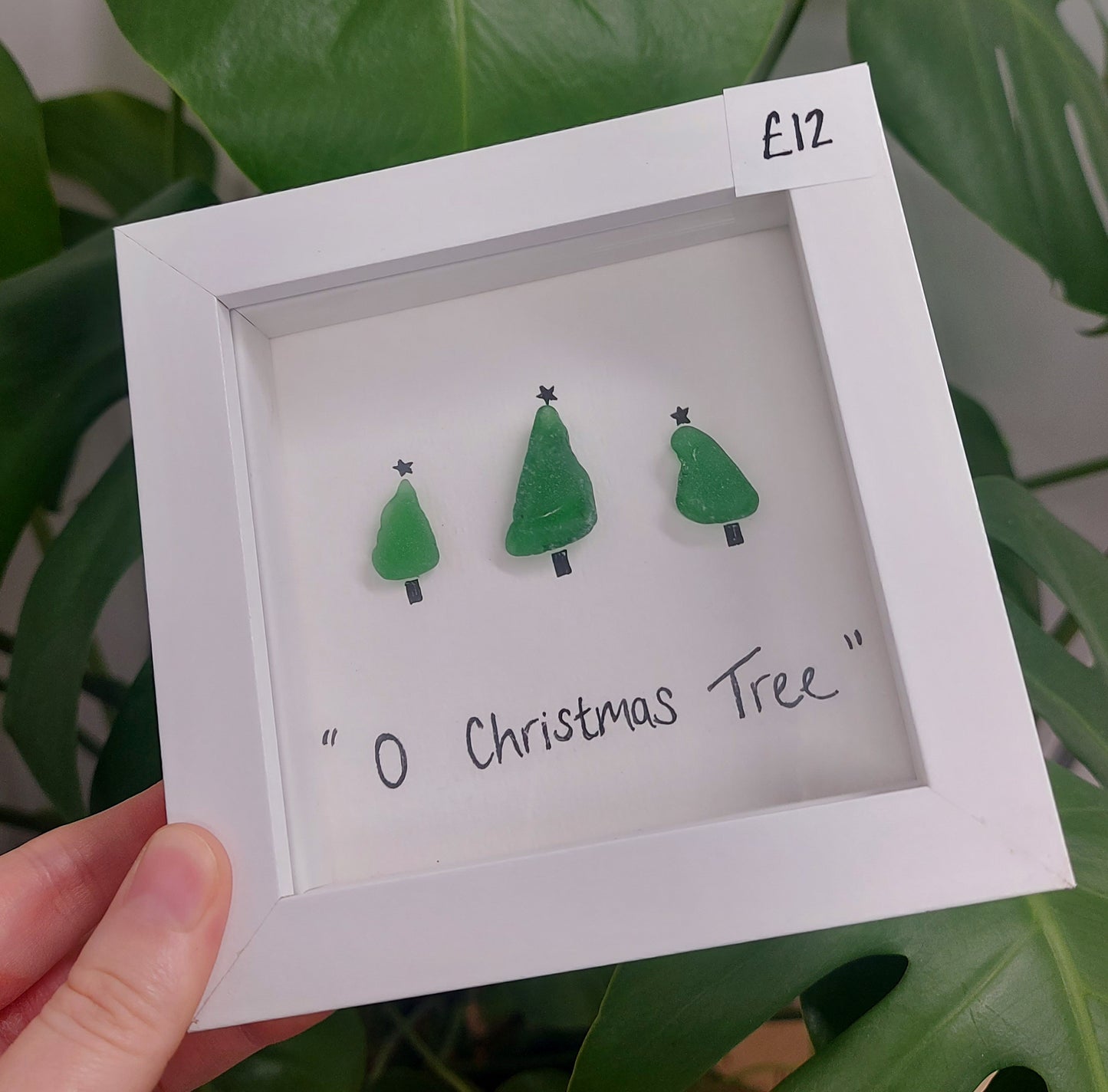 "O Christmas Tree" Seaglass Art