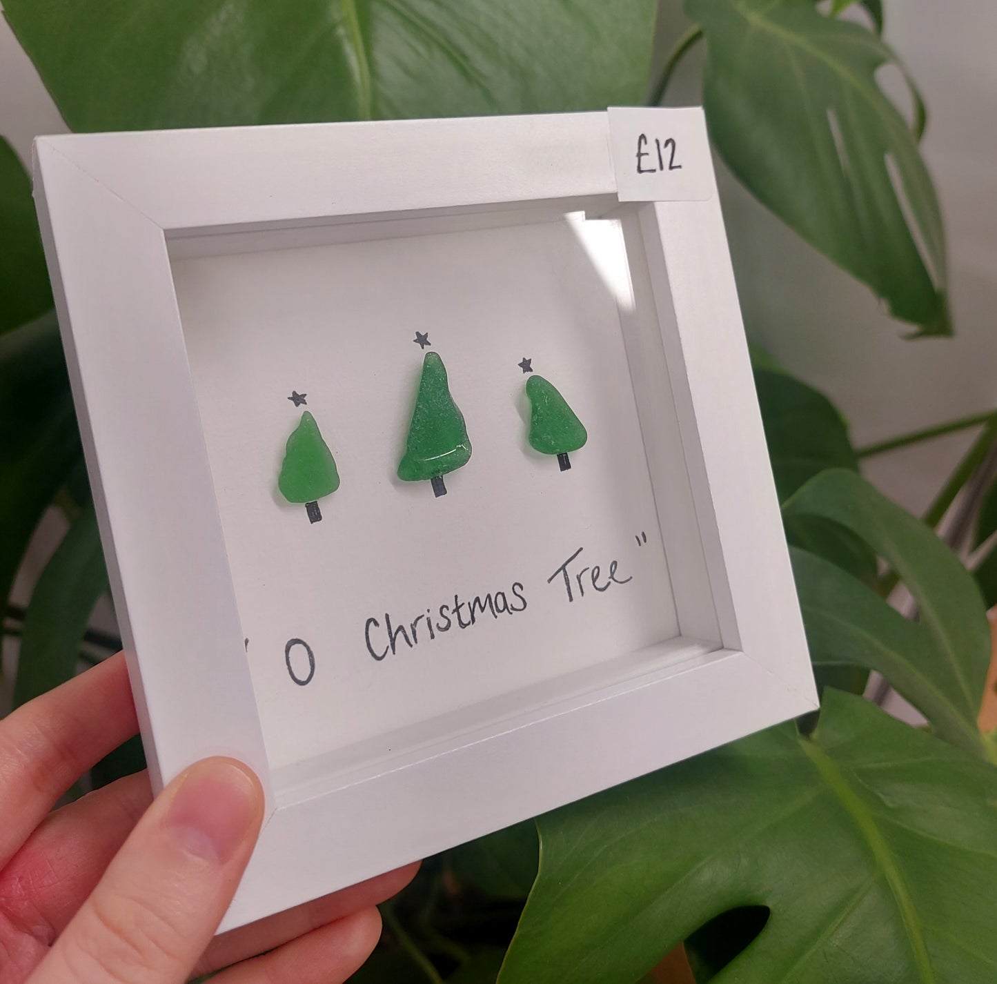 "O Christmas Tree" Seaglass Art