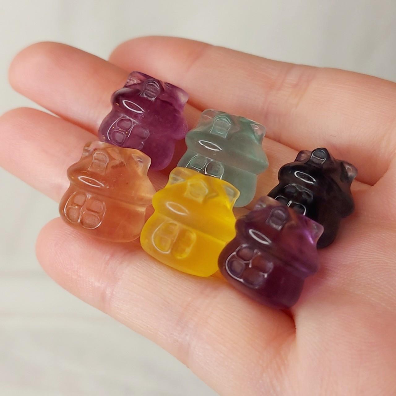 Fluorite Mini Fairy Houses