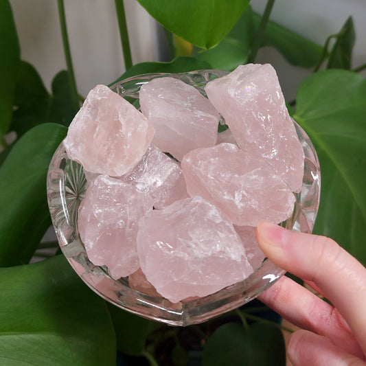 Raw Rose Quartz