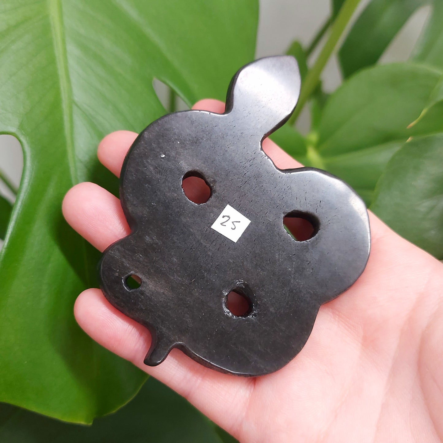 Silver Obsidian Snake