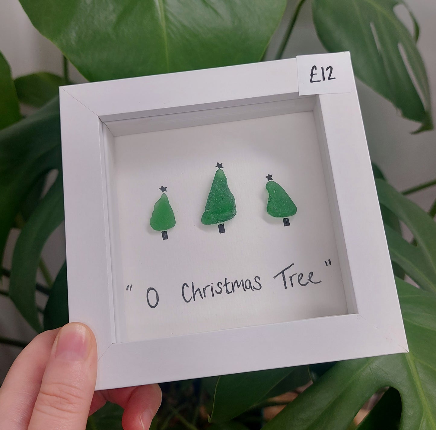 "O Christmas Tree" Seaglass Art