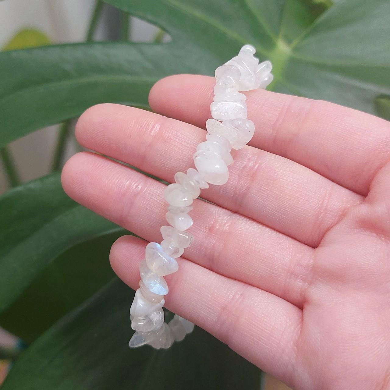 Moonstone Chip Bracelet