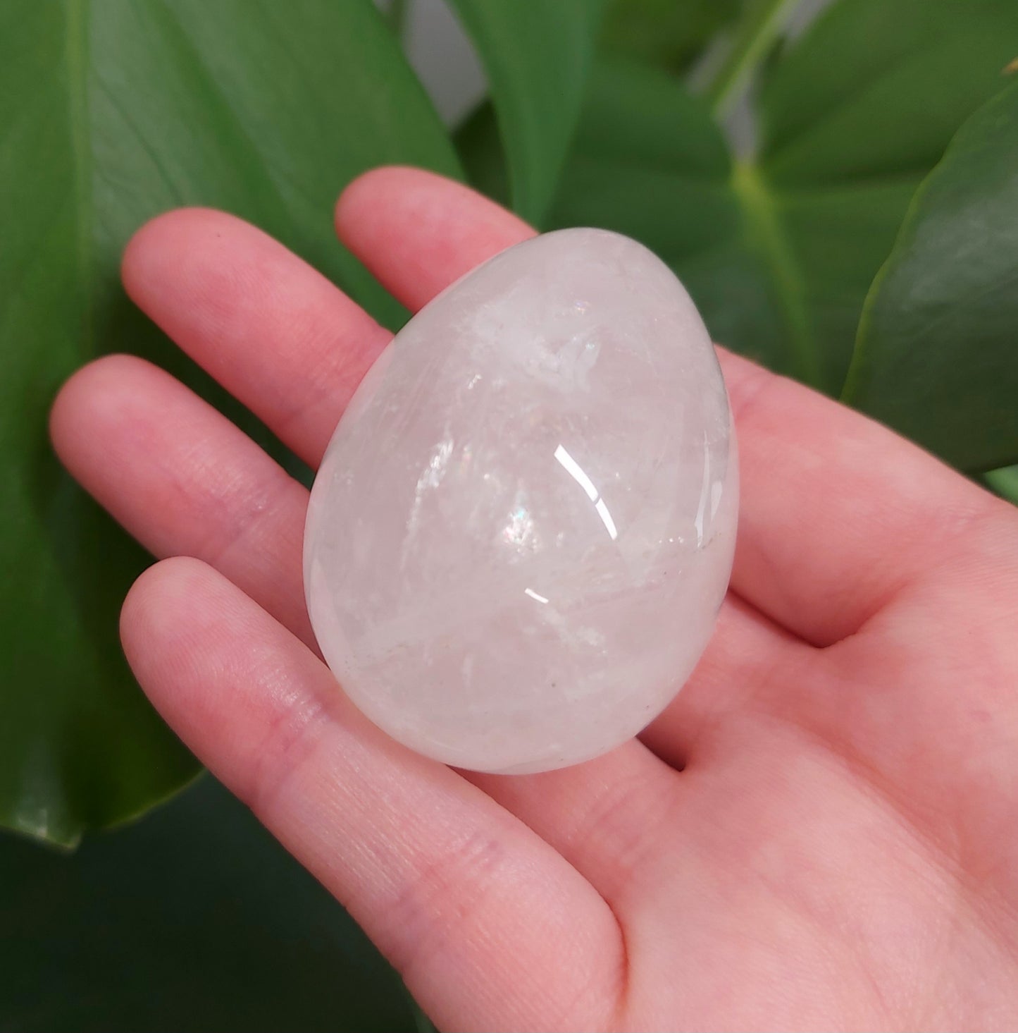 Clear Quartz Egg