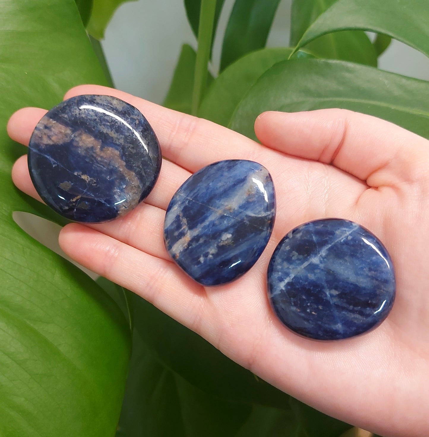 Sodalite Flat Stone