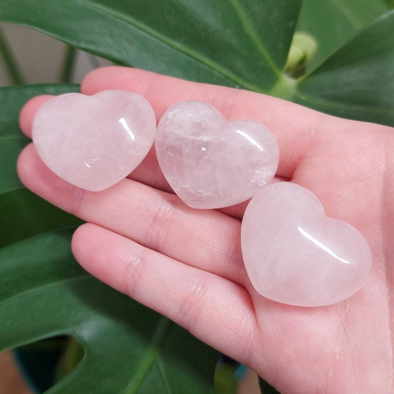 Rose Quartz Heart