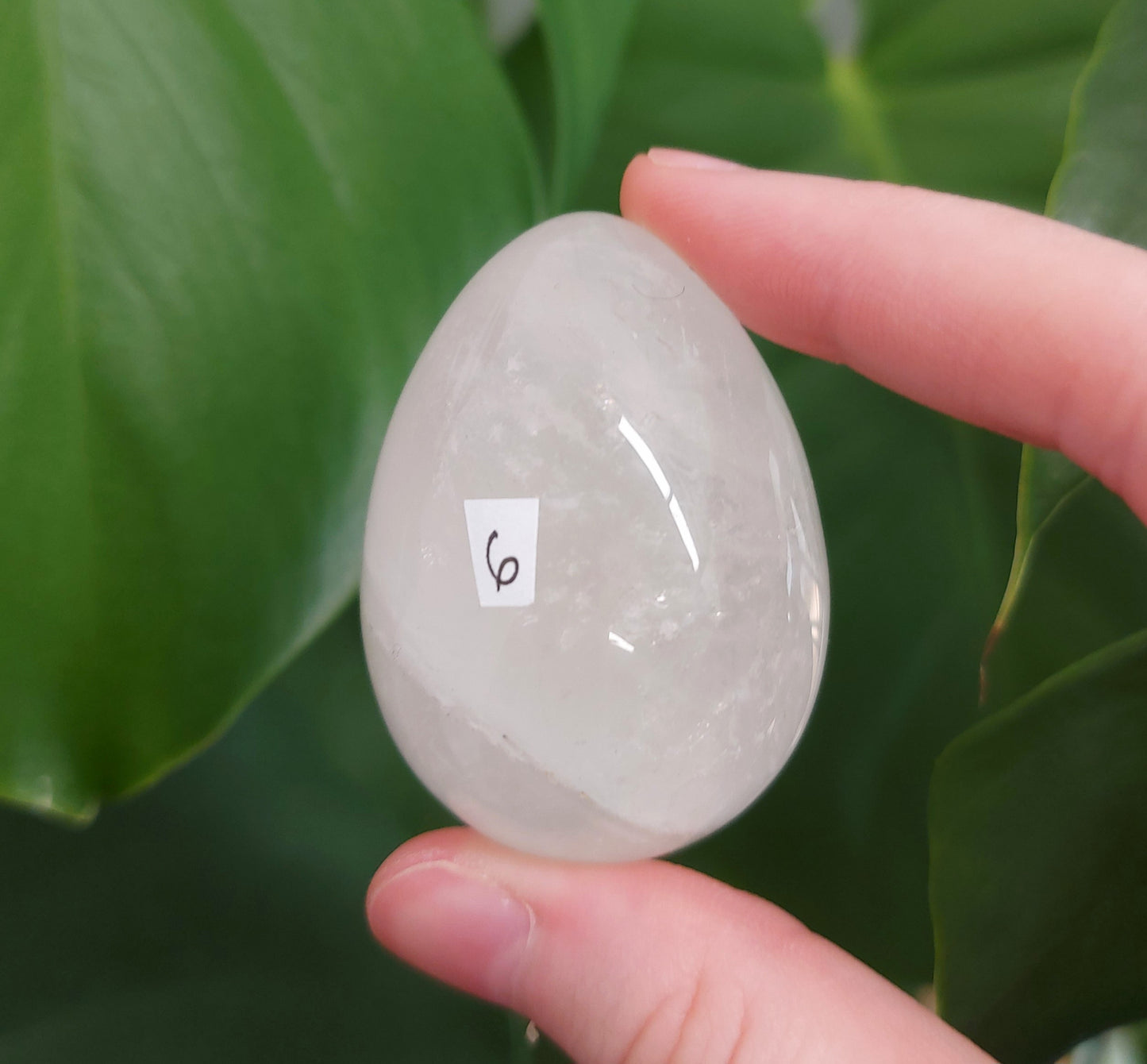 Clear Quartz Egg