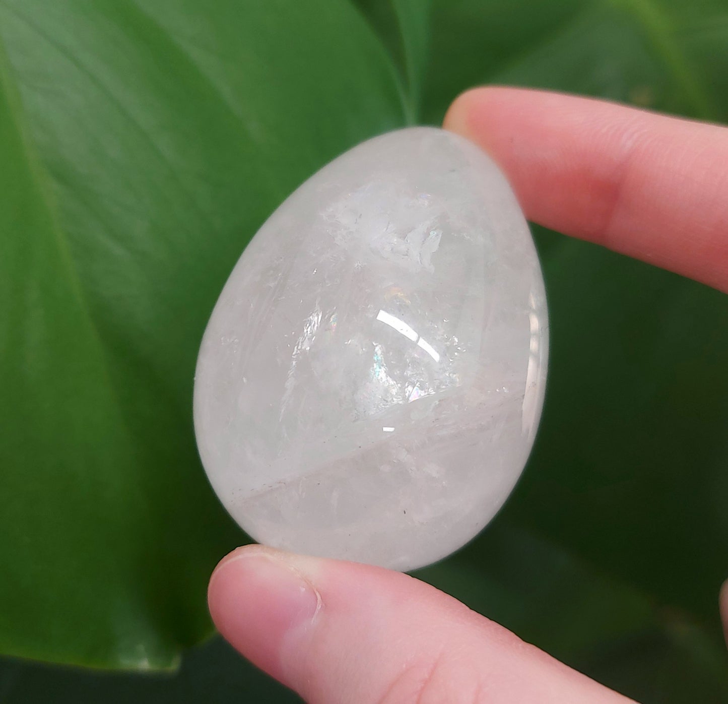 Clear Quartz Egg