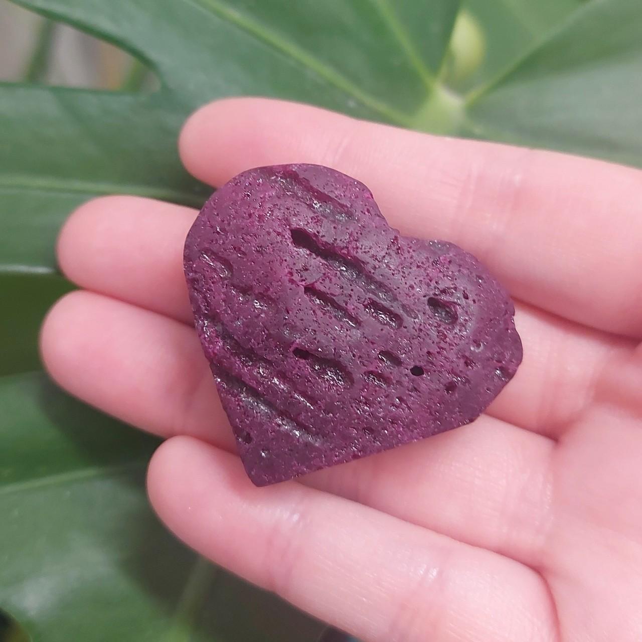 Honeycomb Ruby Heart