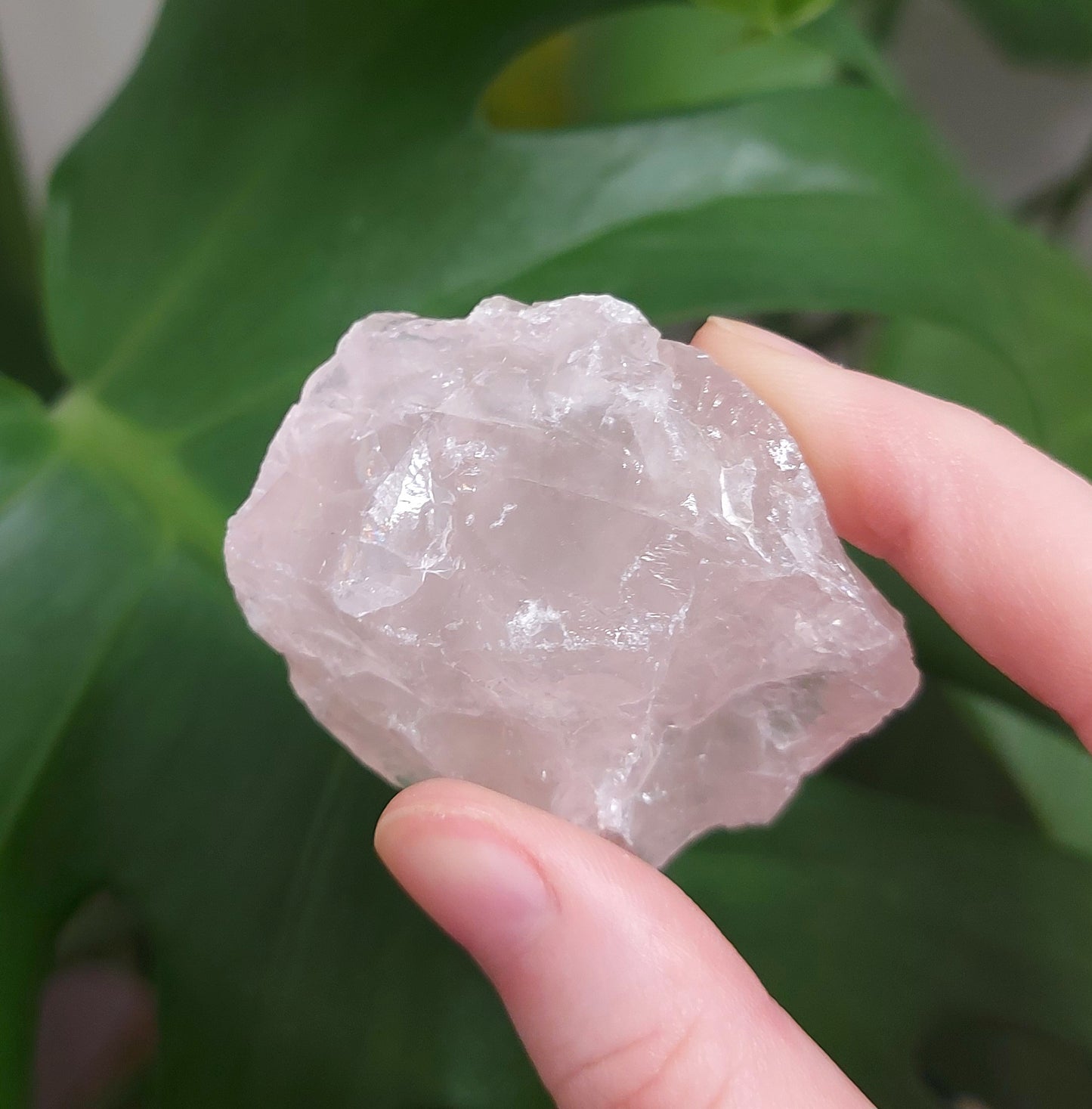 Raw Rose Quartz
