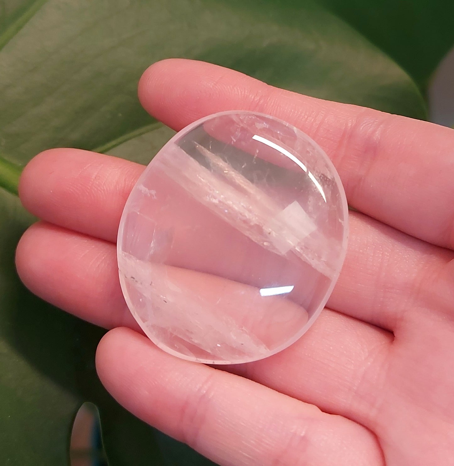 A Grade Rose Quartz Flat Stone