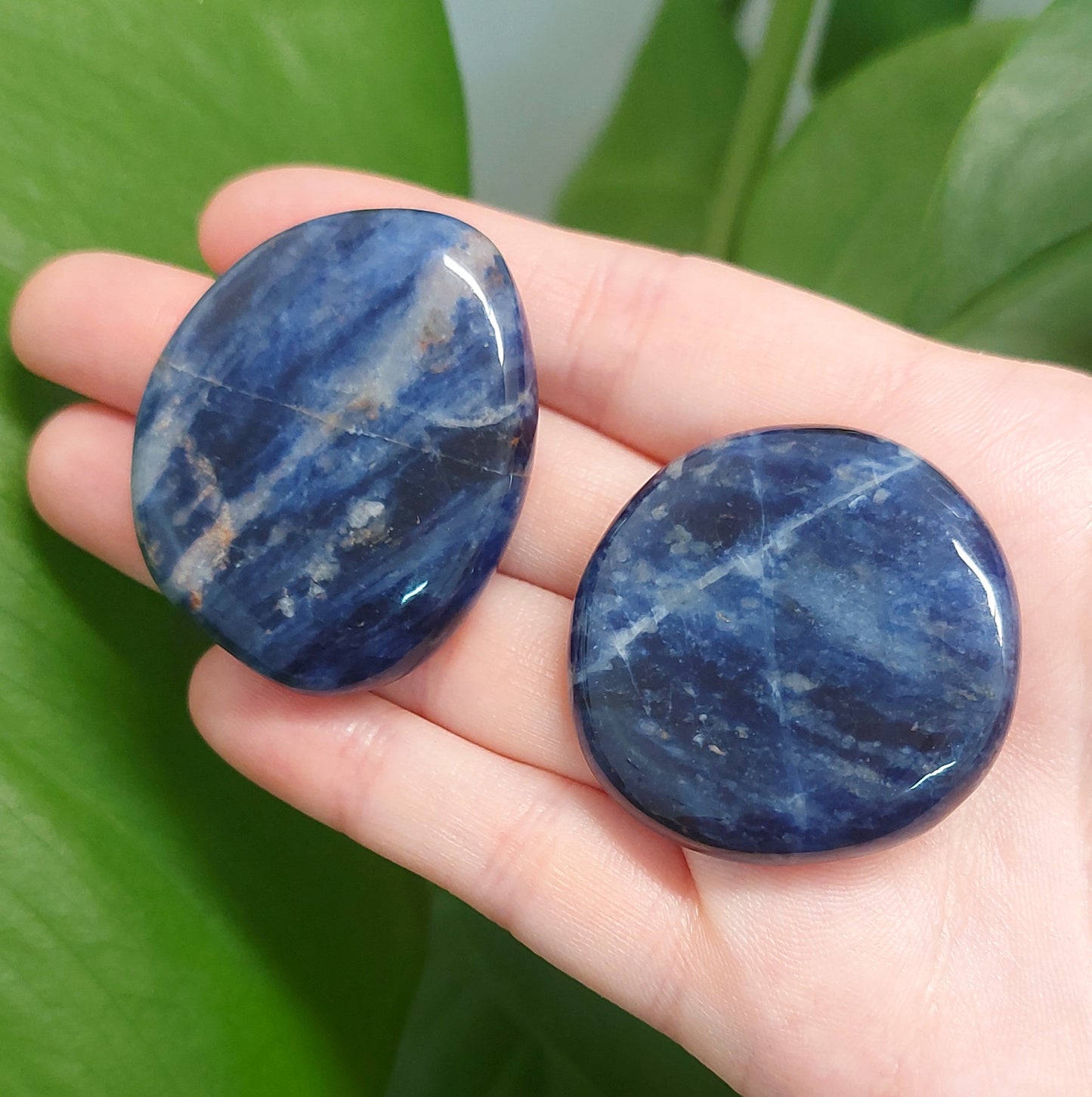 Sodalite Flat Stone