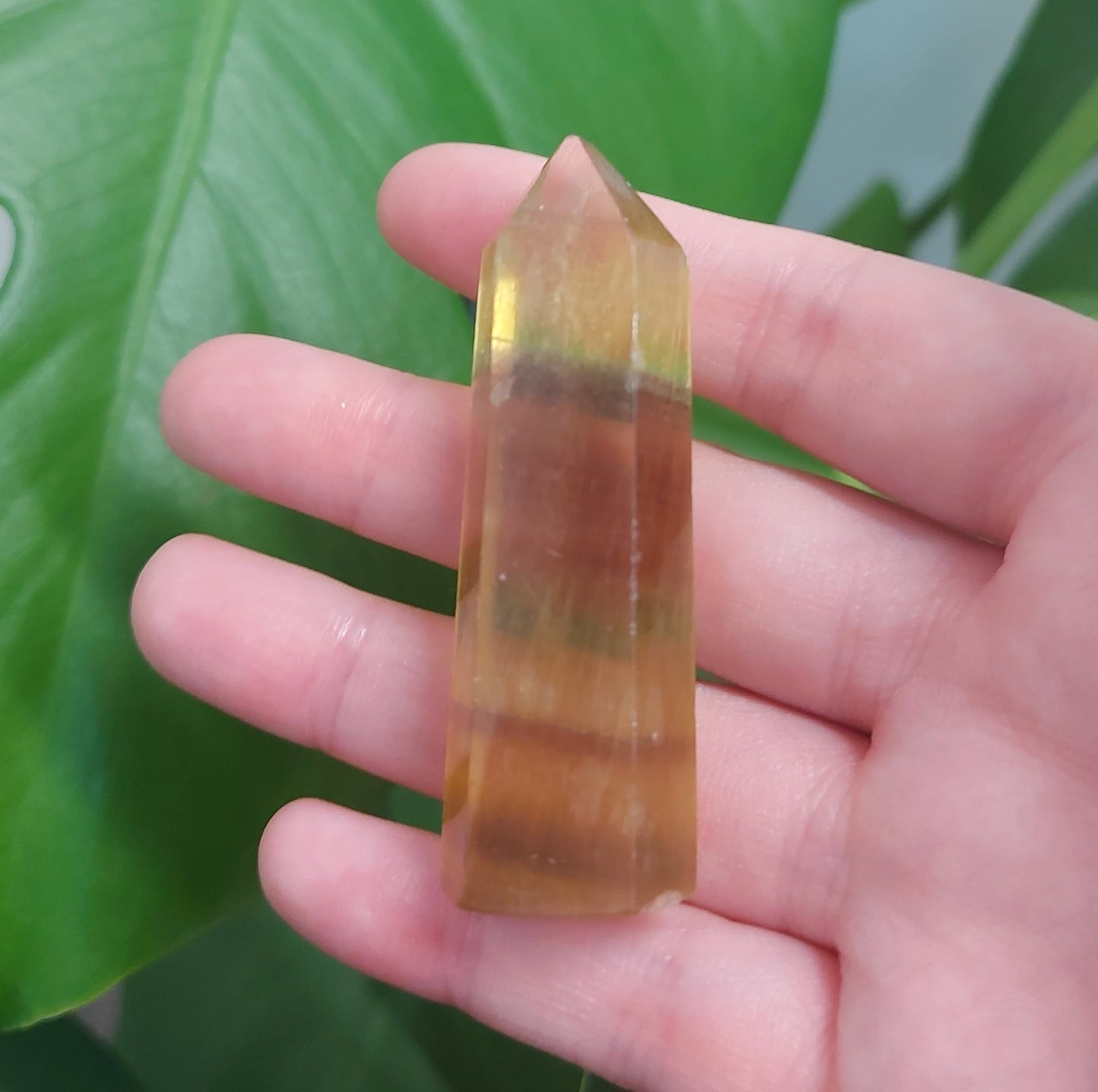 Yellow Fluorite Tower