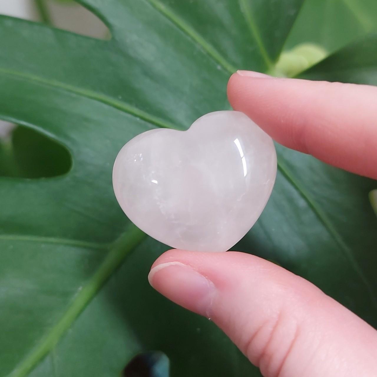 Rose Quartz Heart