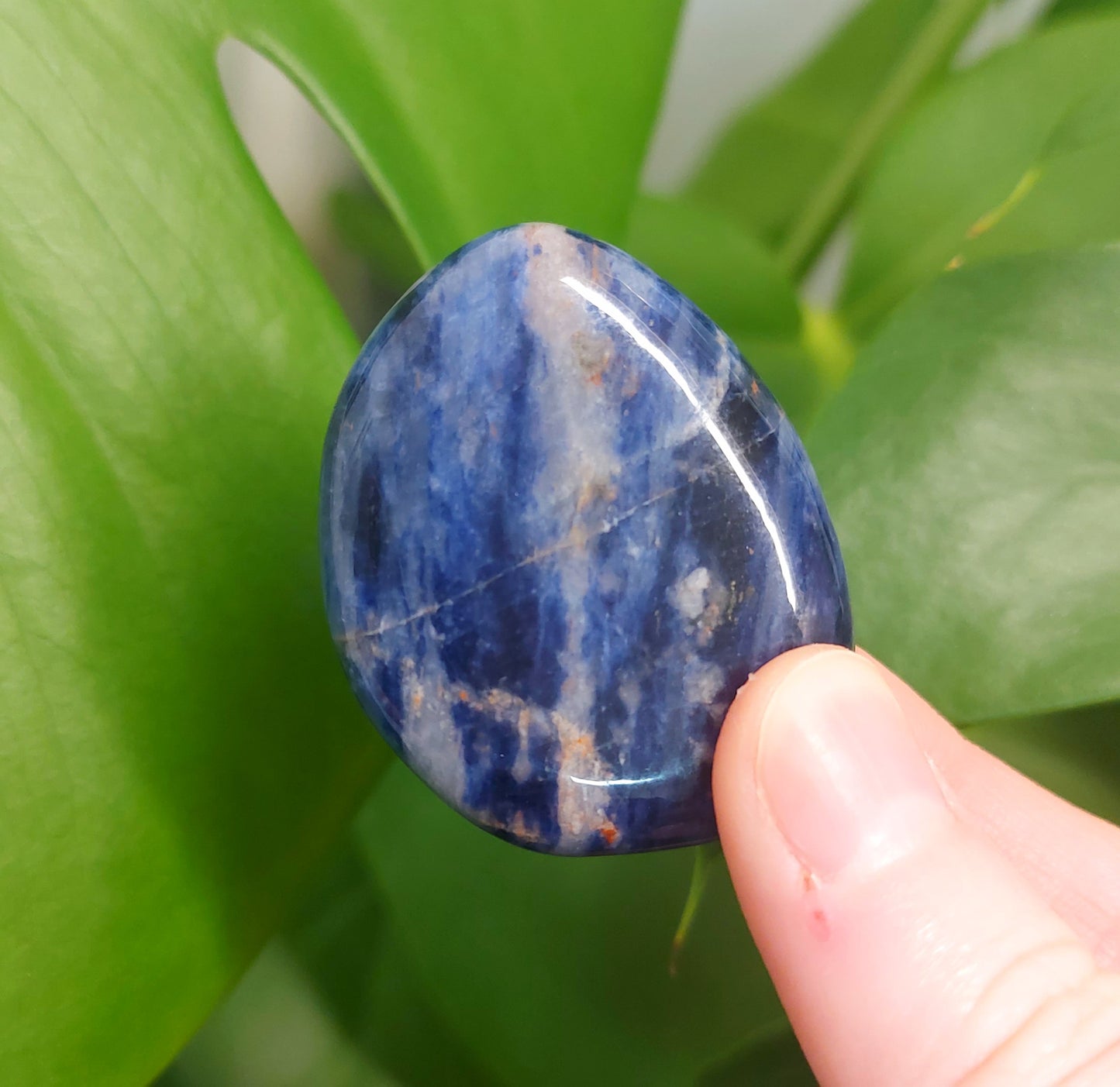 Sodalite Flat Stone