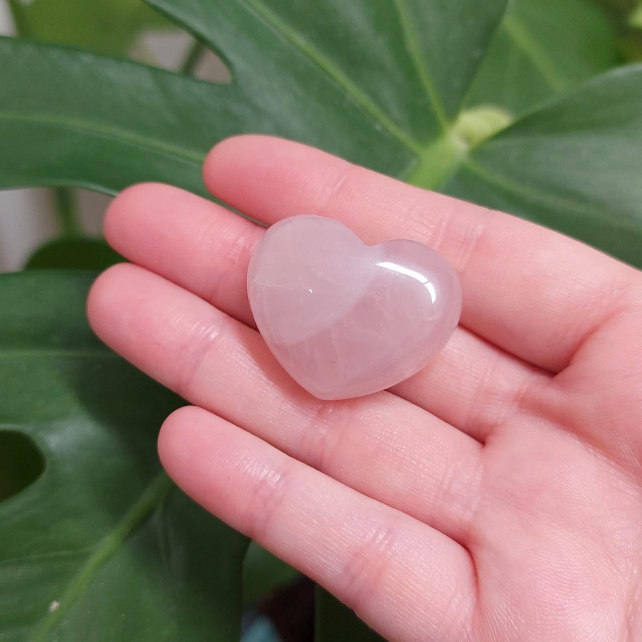 Rose Quartz Heart