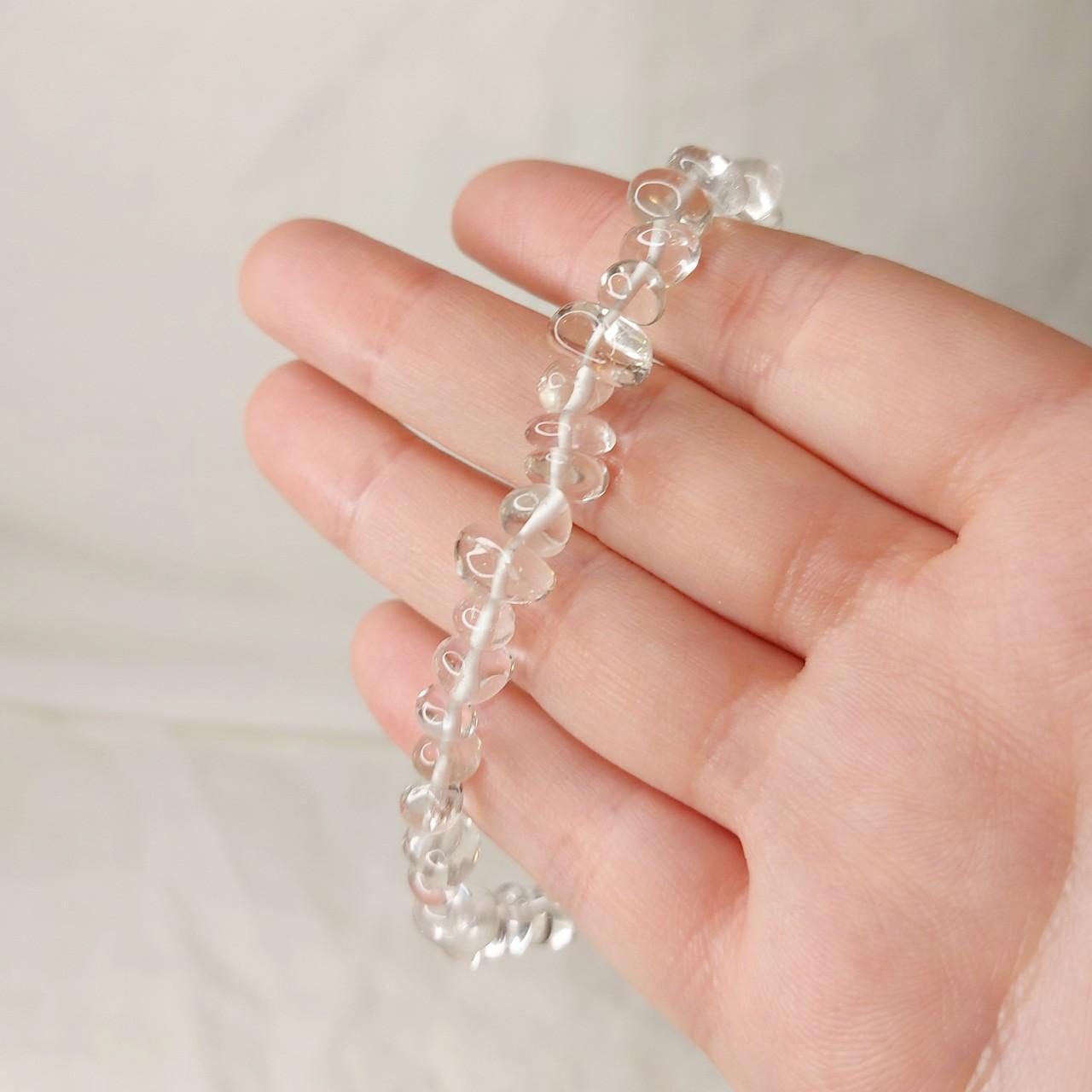 Clear Quartz Chip Bracelet