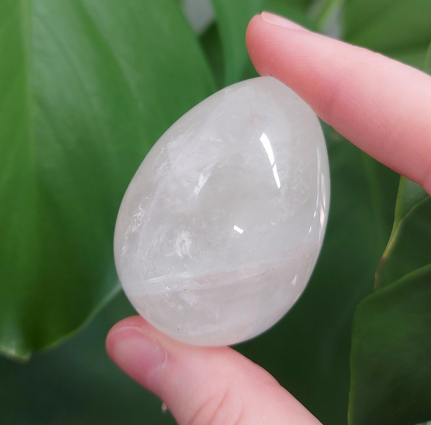 Clear Quartz Egg