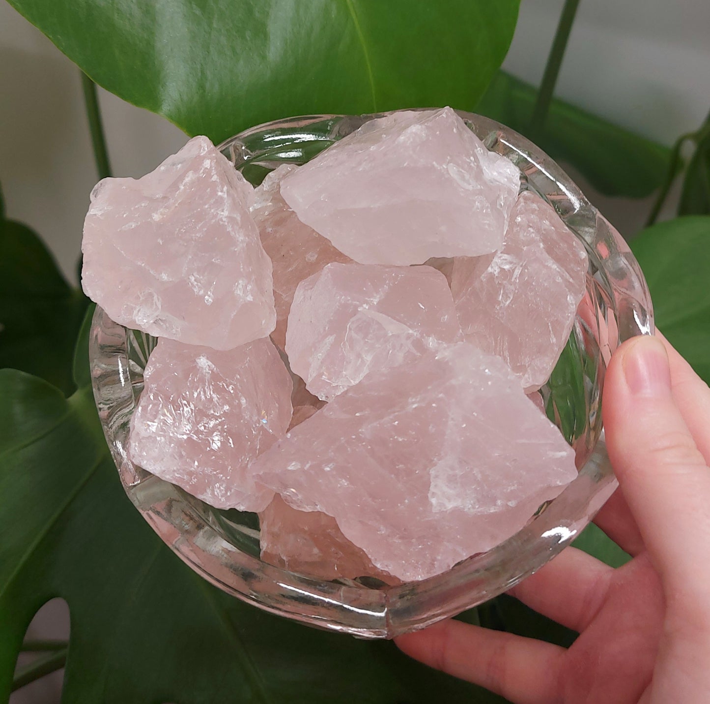 Raw Rose Quartz