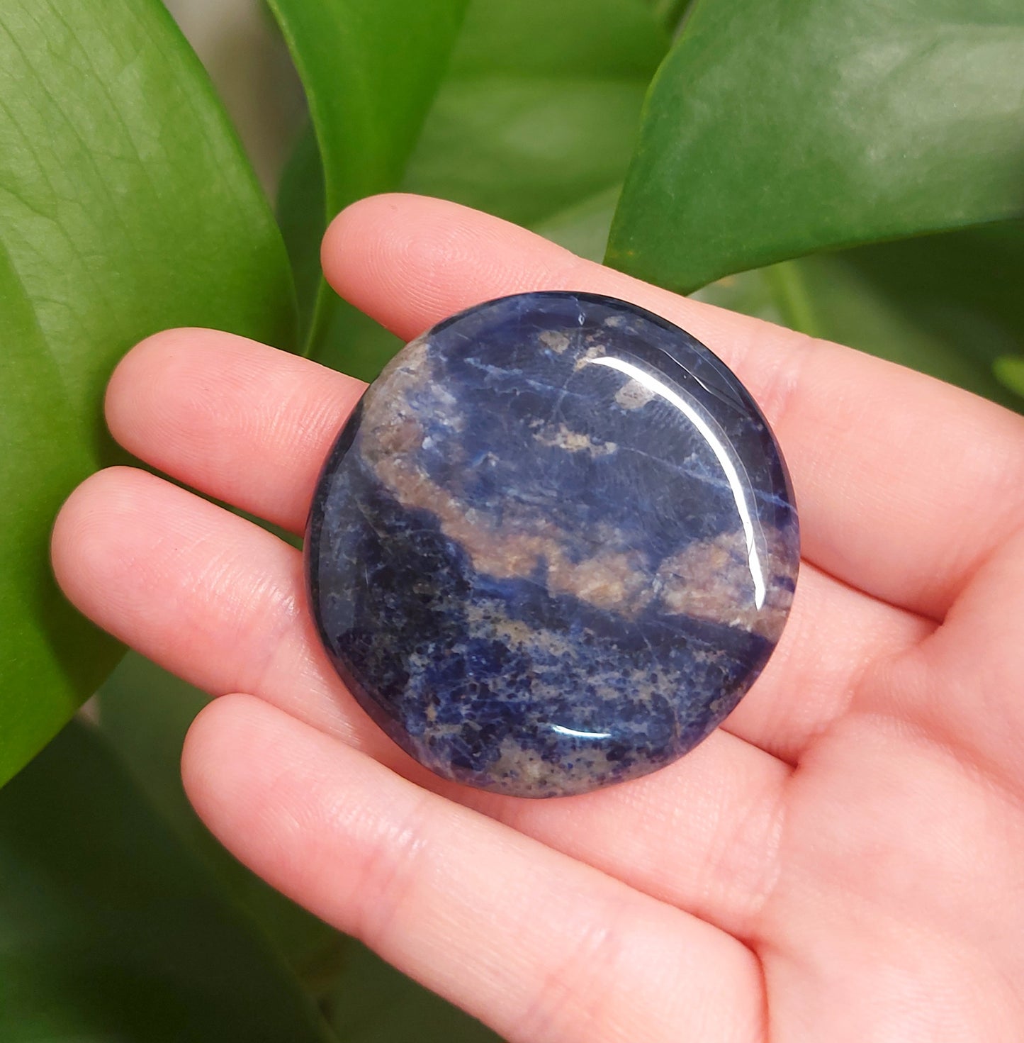 Sodalite Flat Stone