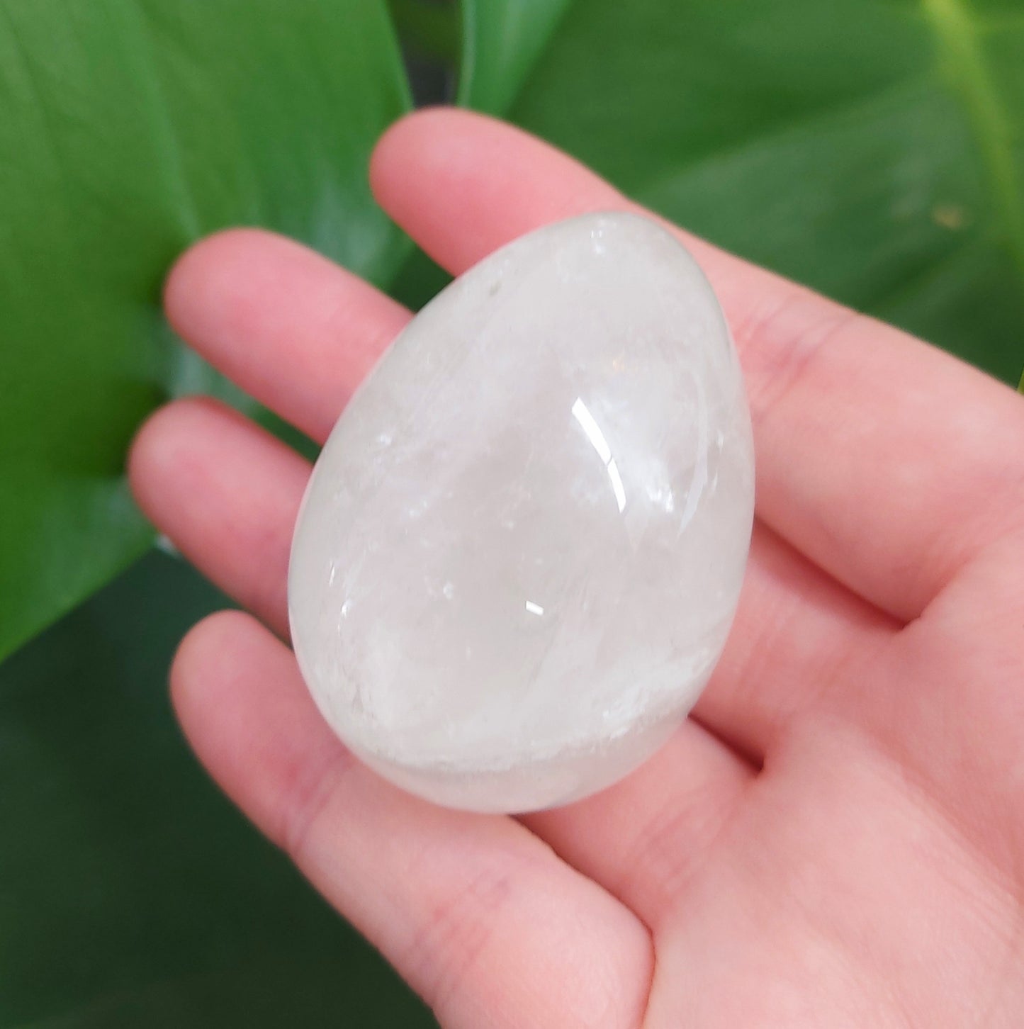 Clear Quartz Egg